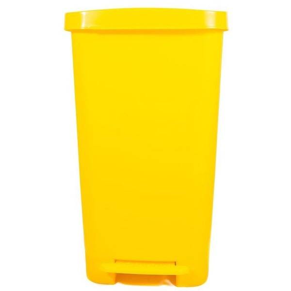 25L Yellow Medical Waste Bin with Pedal - Class B Innovation