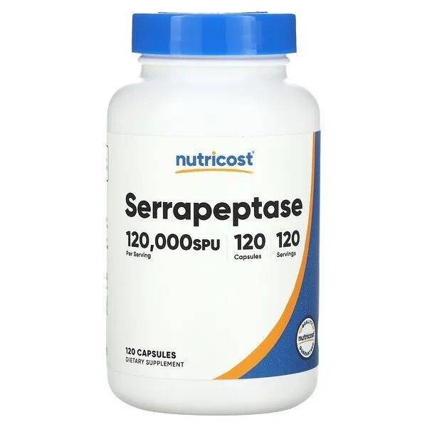 Nutricost Serrapeptase 120,000 SPU (120 Capsules)