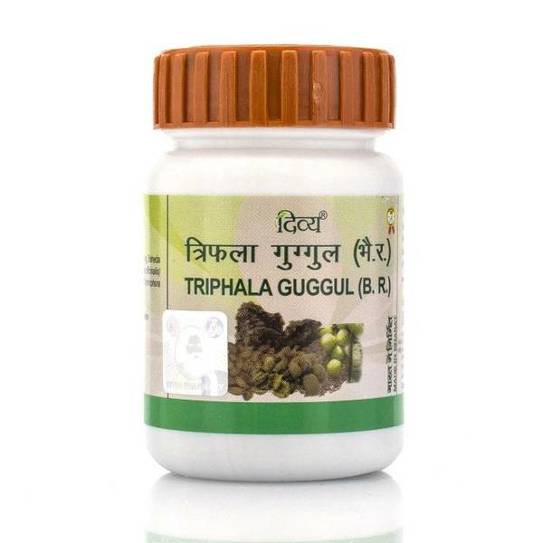 Patanjali Triphala Guggul Tablets (80 Count)