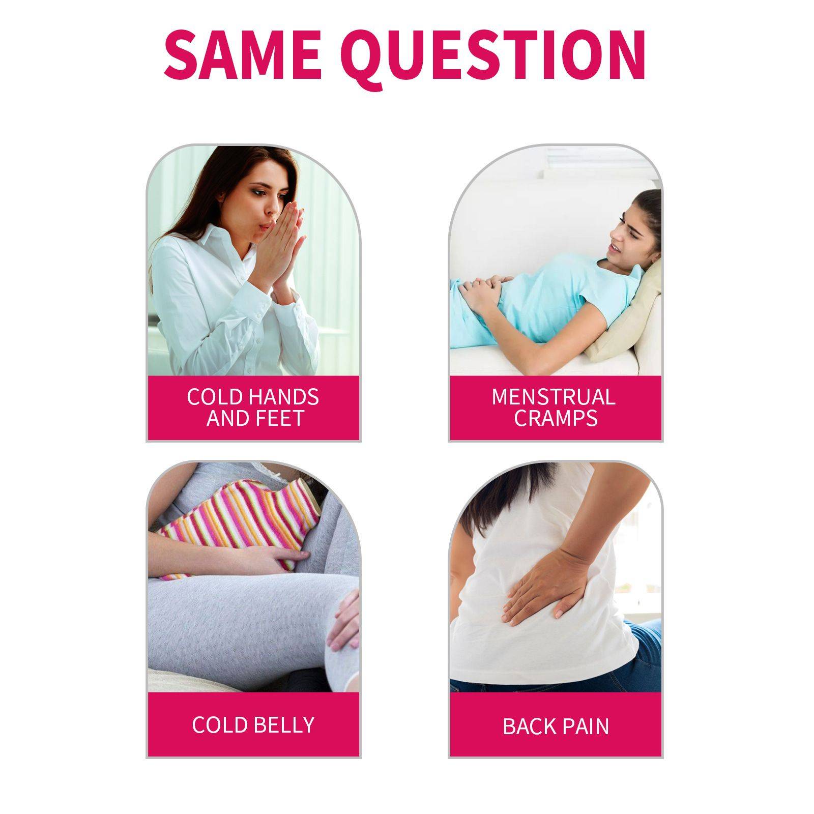 Odfash Menstrual Relief Patches - 8 Pack #4