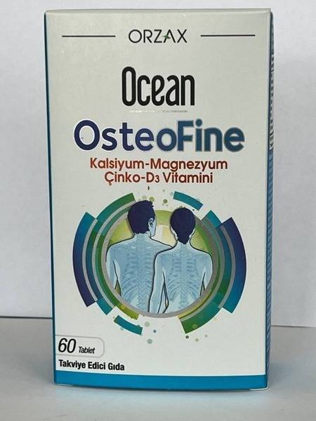 Osteofine Calcium & Vitamin Supplement for Spine Health (60 Capsules)
