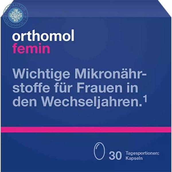 Orthomol Femine Postmenopause Complex, 30 Double Sachets