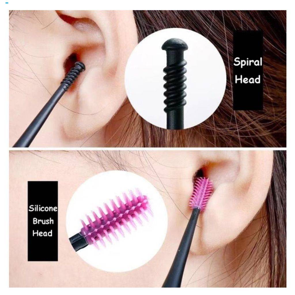 Silicone Ear and Nose Cleaning Tool with Dual Heads – Portable Hygiene Solution #4