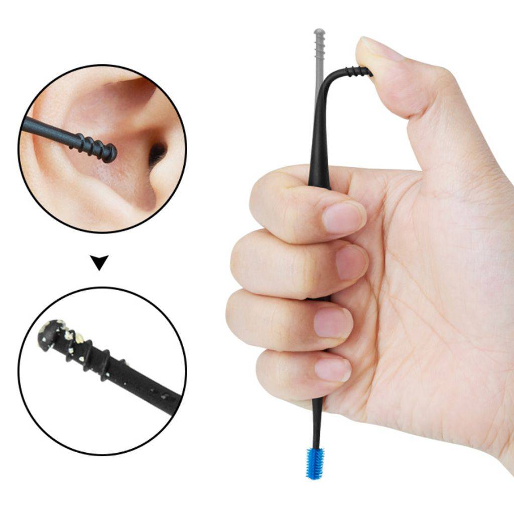 Silicone Ear and Nose Cleaning Tool with Dual Heads – Portable Hygiene Solution #9