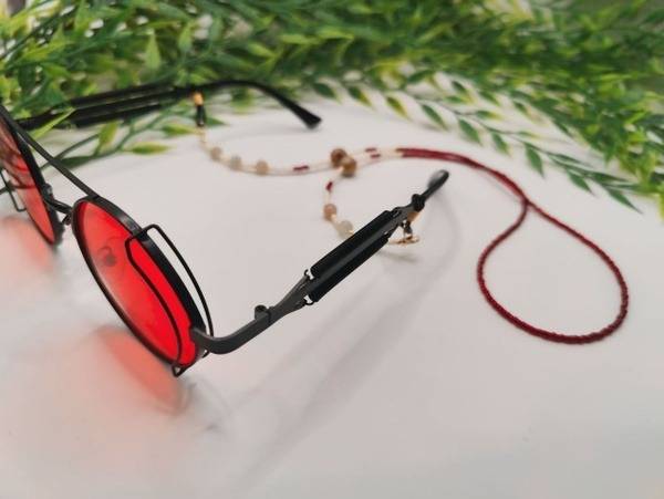 Handmade Moonstone Eyeglass Chain Holder