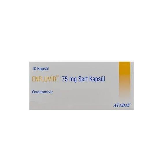 Enfluvir 75 mg 10 Capsules Influenza Treatment