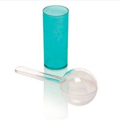 Zhermack Alginate Measuring Set, 1 Water Cup + 1 Powder Cup #1