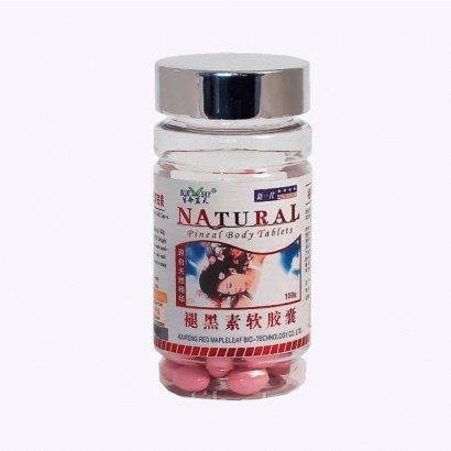 Melatonin Sleep Aid Capsules: 100 Count for Natural Sleep & Rhythm Restoration