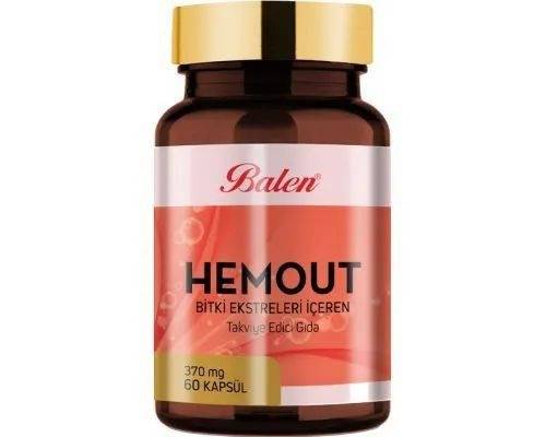 Balen "Hemout" Capsules for Hemorrhoids and Varicose Veins - 60 Capsules