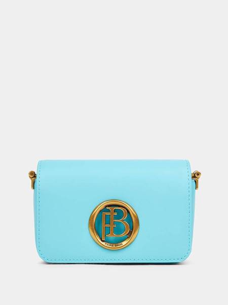 Camila Classic Leather Handbag - Azure Blue