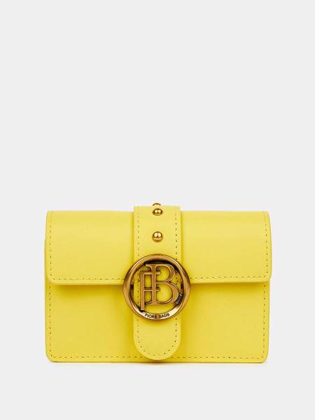 Rosie Leather Handbag: Classic FioreBags Lemon Yellow