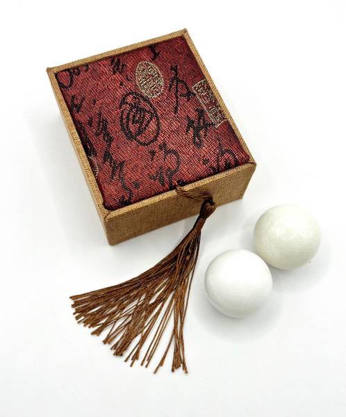 Nimantika Jade Baoding Health Balls Set of 2 2 Count