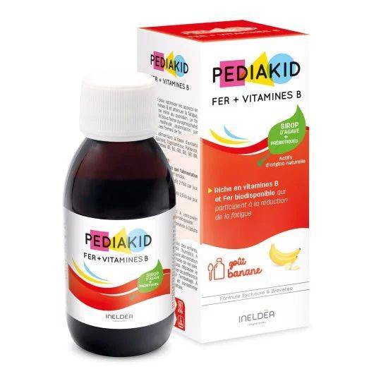 PEDIAKID Iron and B Vitamins Syrup 125ml France