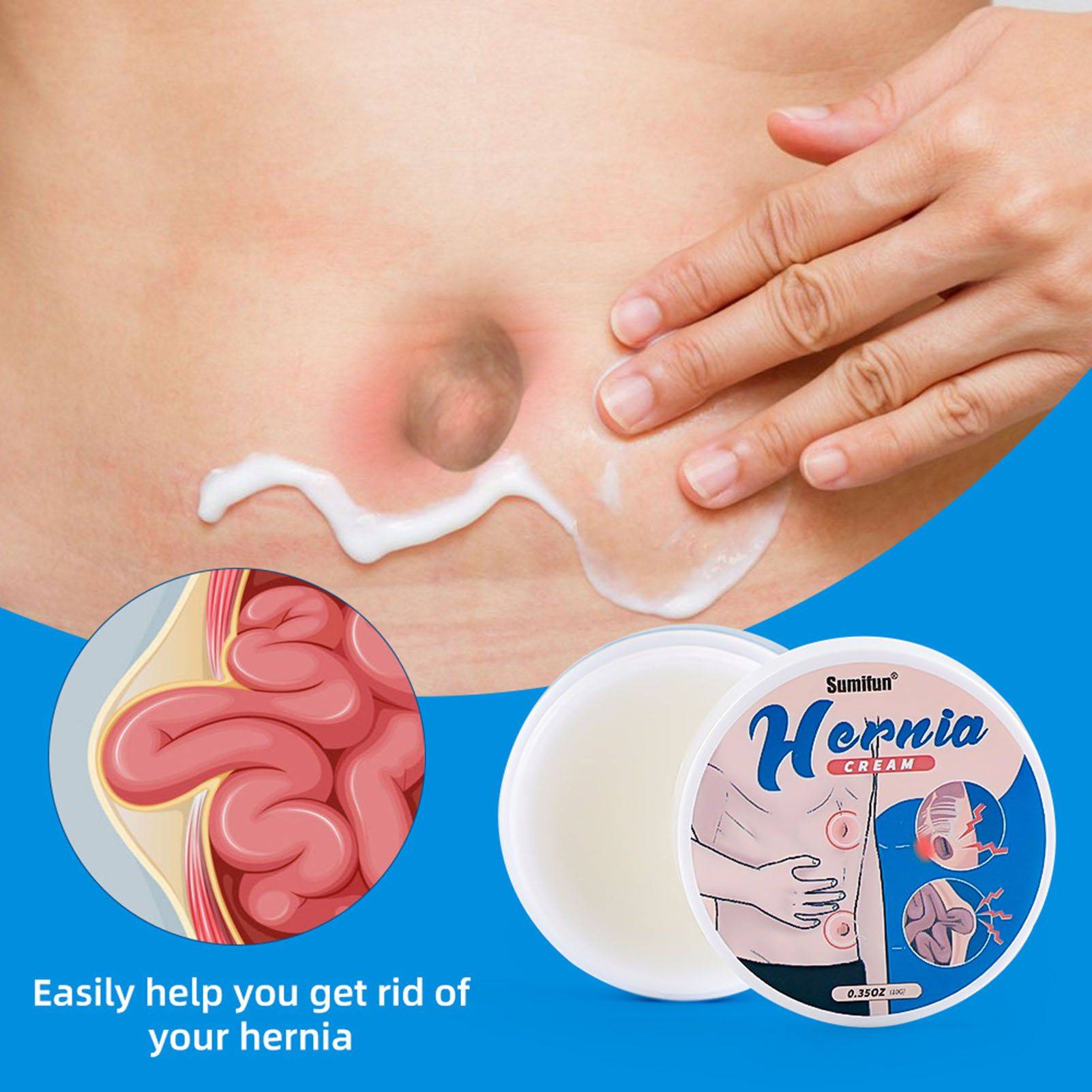 Herbal Hernia Ointment for Inguinal Swelling Relief, 10g #2