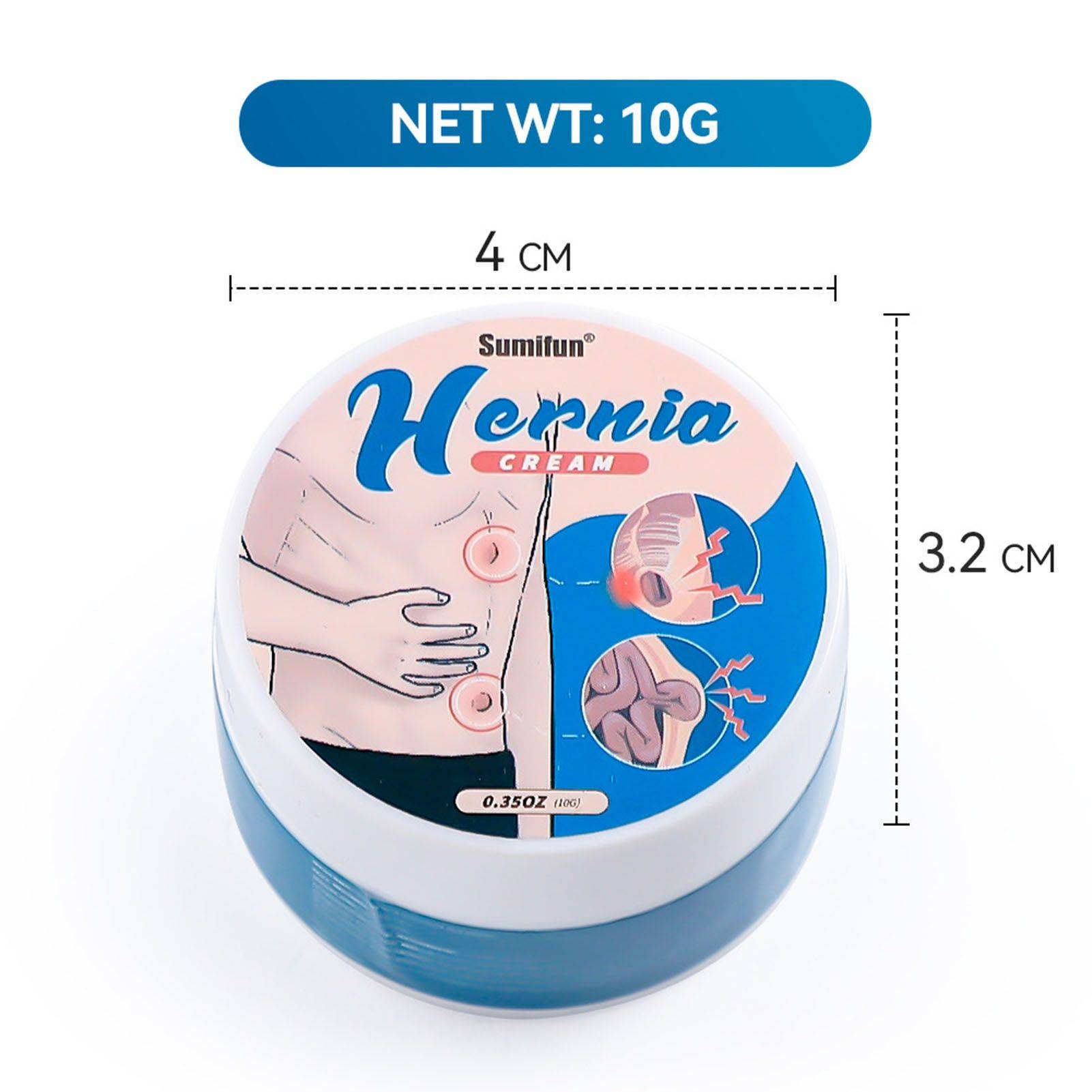 Herbal Hernia Ointment for Inguinal Swelling Relief, 10g #5