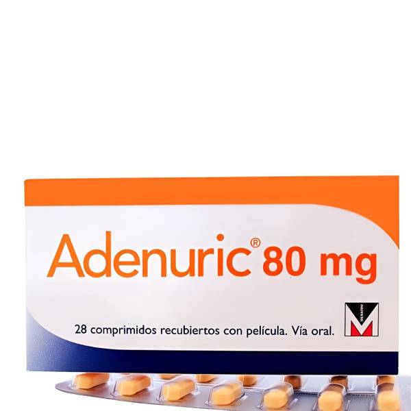 Adenuric Tablets 80 mg 28 Count