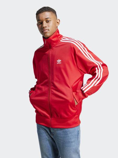 adidas Originals Men's Olympic Jacket Betsca/White S