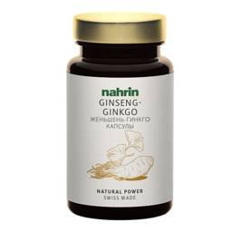 Nahrin Ginseng-Ginkgo Capsules for Brain Activity, Memory, and Concentration - 30 Capsules #1