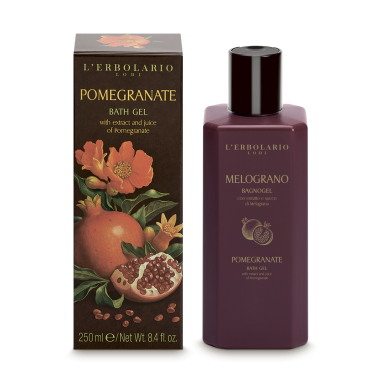 L'Erbolario Pomegranate Bath and Shower Foam Gel 250 ml