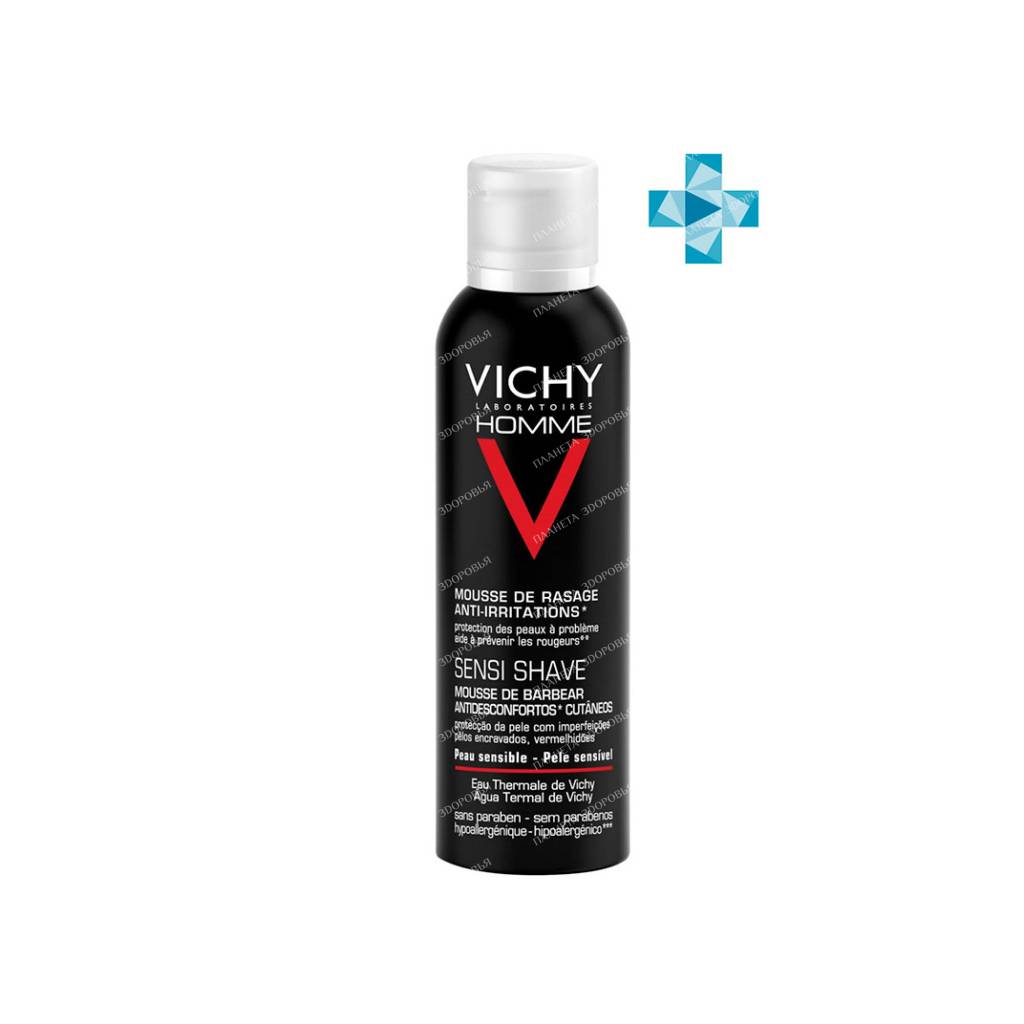 Vichy Shaving foam against skin irritation "Sensi Shave" series "Homme" 200 ml