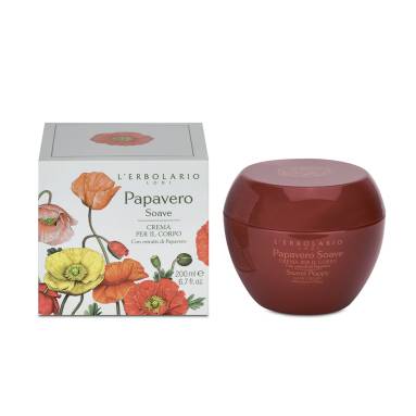 L'Erbolario Sweet Poppy Body Cream 200 ml