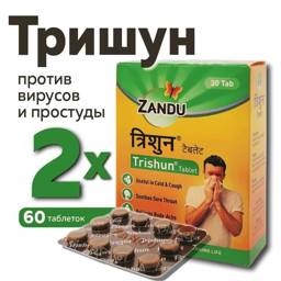 Zandu Trishun Immune Support Tablets, 60 Count #1
