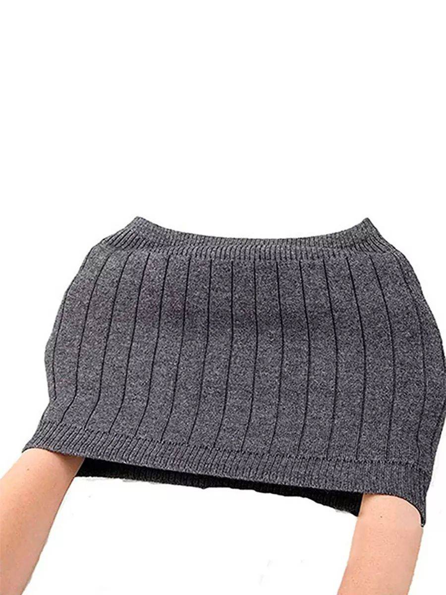 SEVILIA Unisex Heating Back Support Belt for Lower Back Pain Relief - Wool & Polyester, Size M #9