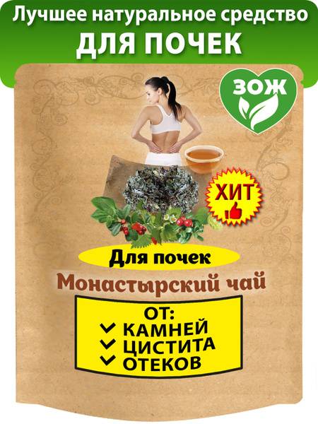 Pravoslavnyi travnik Monastirsky Kidney Loose Leaf Tea 100 g Doy-pack