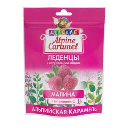 Alpine Caramel Raspberry Honey Vitamin C Lozenges 75 g #1