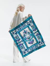 Scarf Russian in Fashion - Stone Flower #1