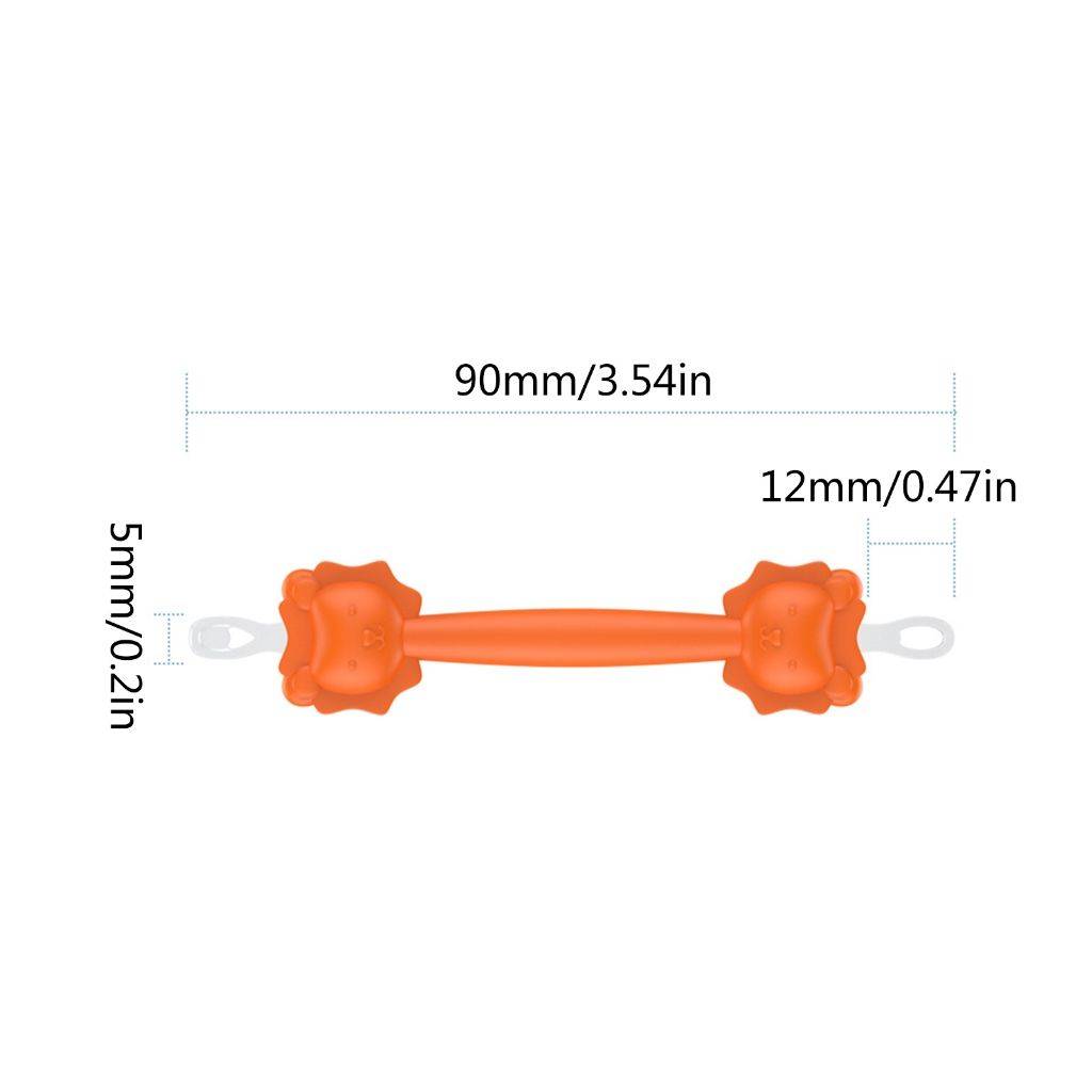 Gentle Double-Headed Baby Ear and Nose Cleaning Tool, PP/TPE, 9cm, 1-Pack #5