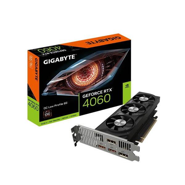 Gigabyte GeForce RTX 4060 OC Low Profile 8GB Graphics Card