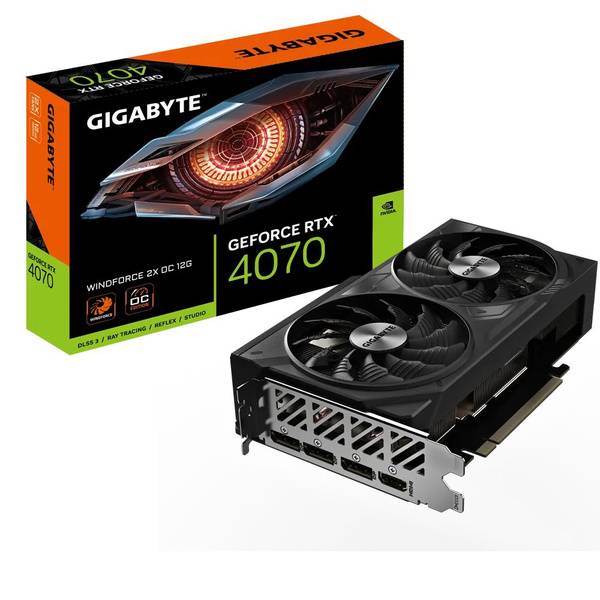 Gigabyte RTX 4070 WINDFORCE OC 12GB Graphics Card