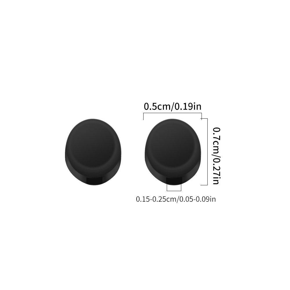Fun Box Anti‑Slip Eyeglass Nose Pads, Silicone, 10 Pairs #2