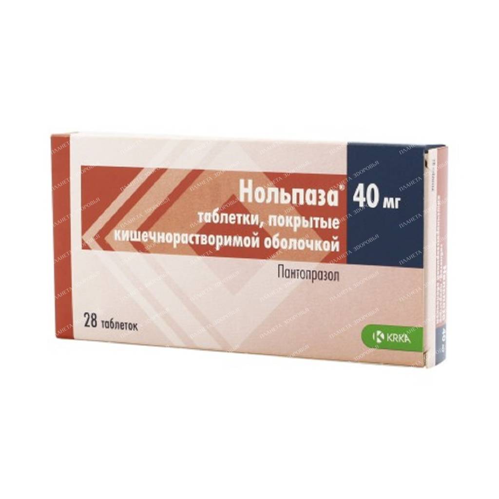 Nolpaza enteric tablets 40mg №14x2