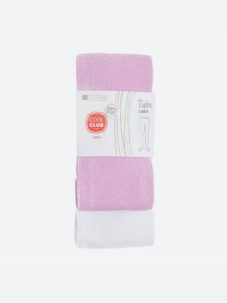Girls' Tights, Cotton Blend, Mix Colors, Size 80-86