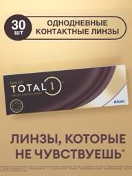Alcon DAILIES TOTAL Daily Contact Lenses, -0.50, 30 Lenses 30 Count #1