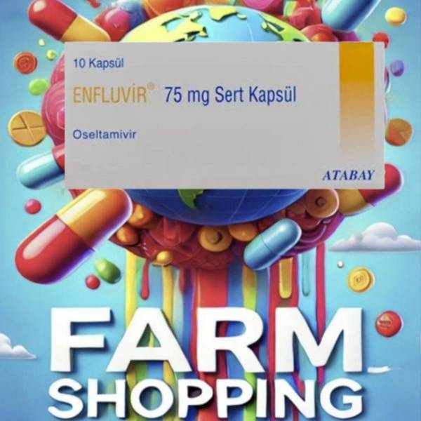 Enfluvir Antiviral 10 Capsules 10 Count
