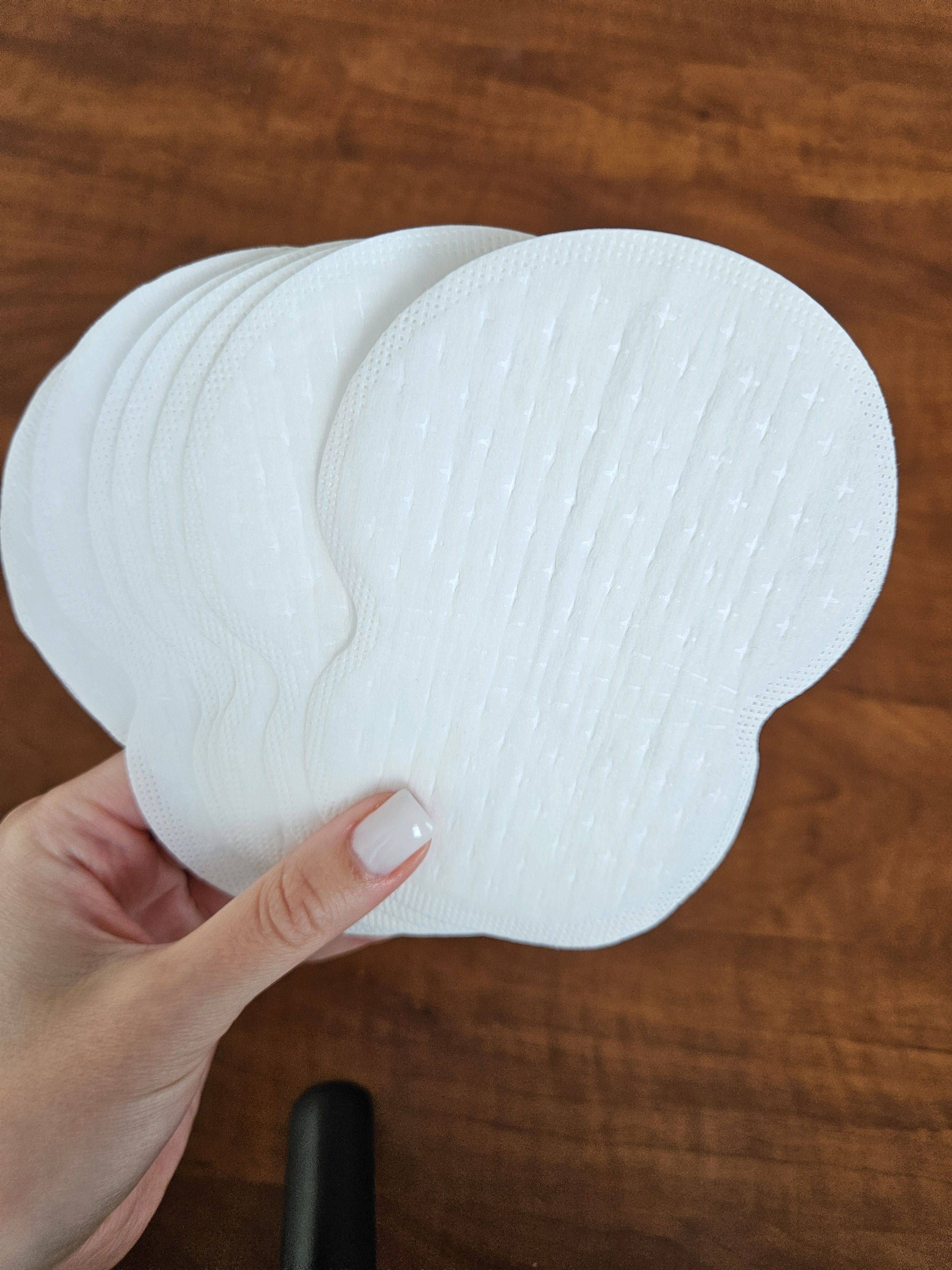 BSC-opt Sweat Pads Size M 13x9.5 cm, 10 Units (5 Pairs), White #4
