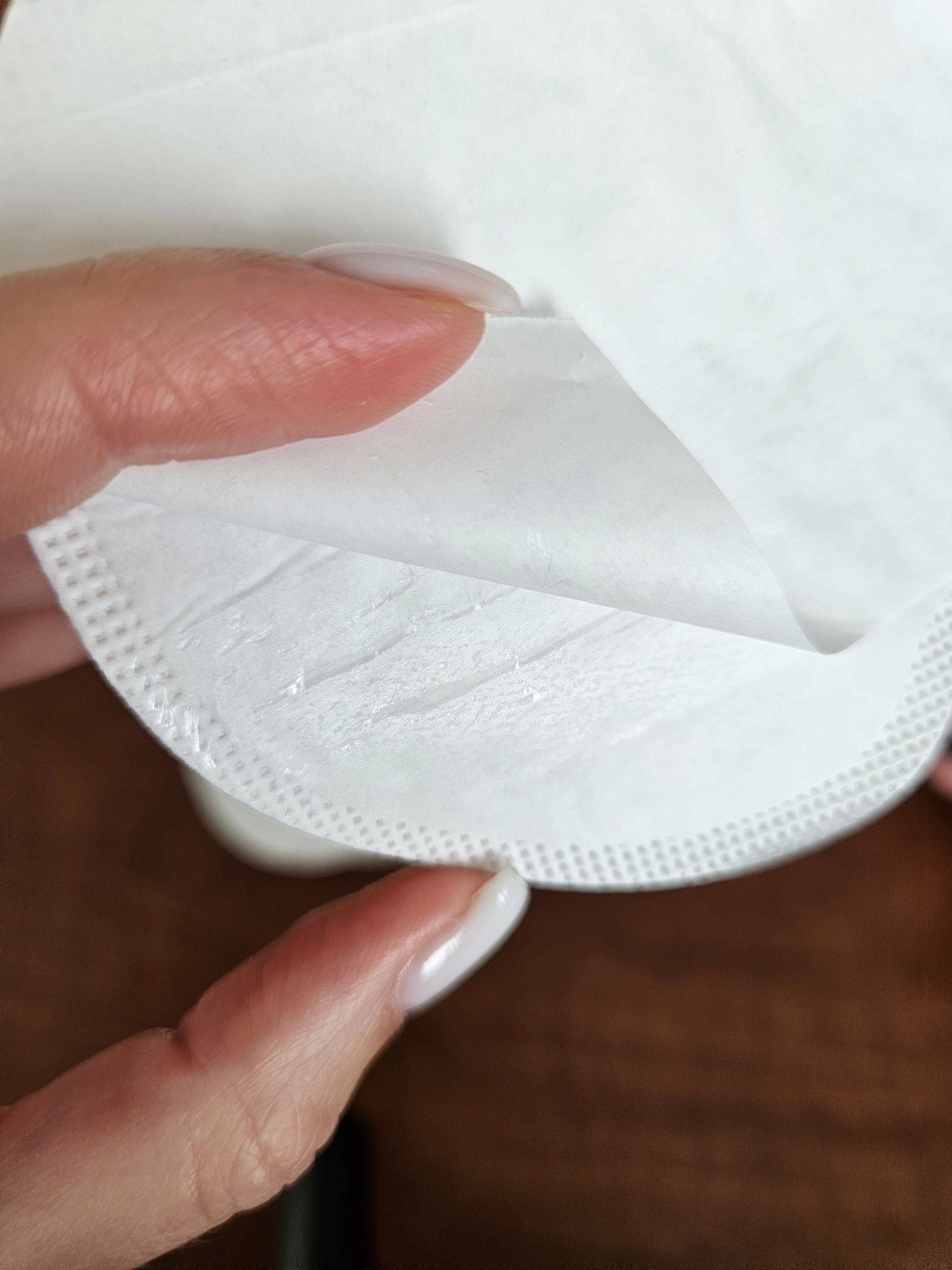 BSC-opt Sweat Pads Size M 13x9.5 cm, 10 Units (5 Pairs), White #6