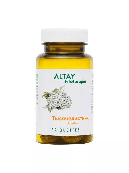 Alfit Thousandleaf, 25 Briquettes. For Stomach, Gallbladder, Wound Healing, Bleeding, Choleretic Agent
