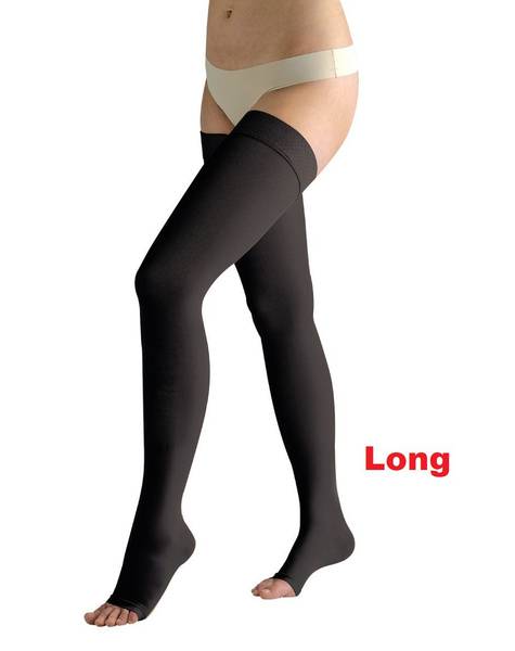 Avicenum PHLEBO 360 Long Compression Stockings Class 2 Black 1 Pair