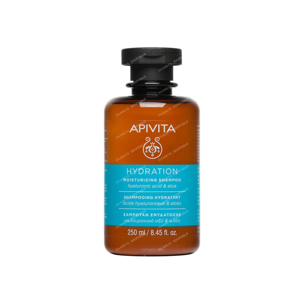 APIVITA Moisturizing Shampoo Hyaluronic Acid & Aloe / MOISTURIZING SHAMPOO Hyaluronic Acid & Aloe, 250 ml