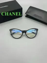 Chanel Cat Eye Optical Frame CH3393 Black #1