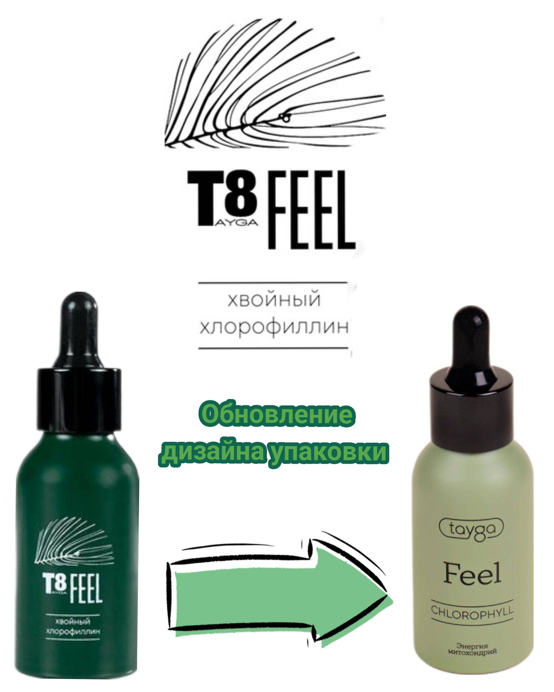 VILAVI T8 FEEL Chlorophyll Concentrate 50ml Spruce Flavor #4