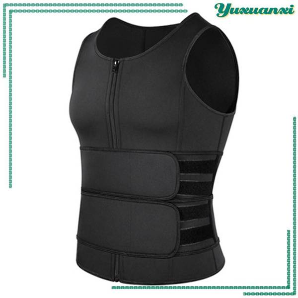 Double-Belt Sauna Vest: Enhanced Sweat & Detox