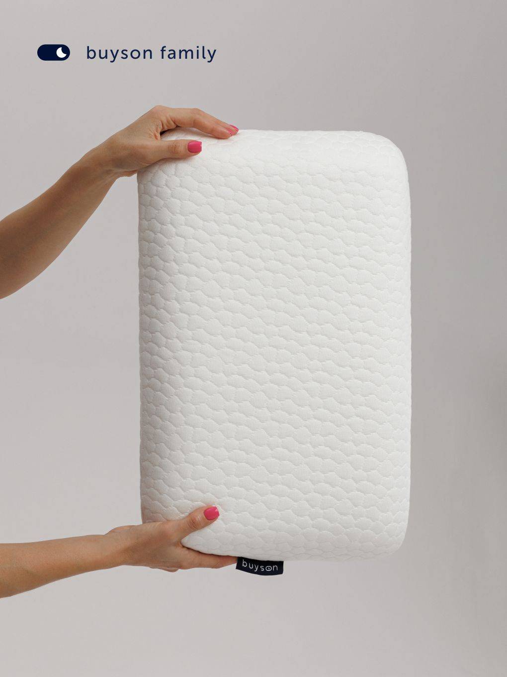 Buyson Travel Orthopedic Memory Foam Pillow 32x50 cm, 10 cm Height #2