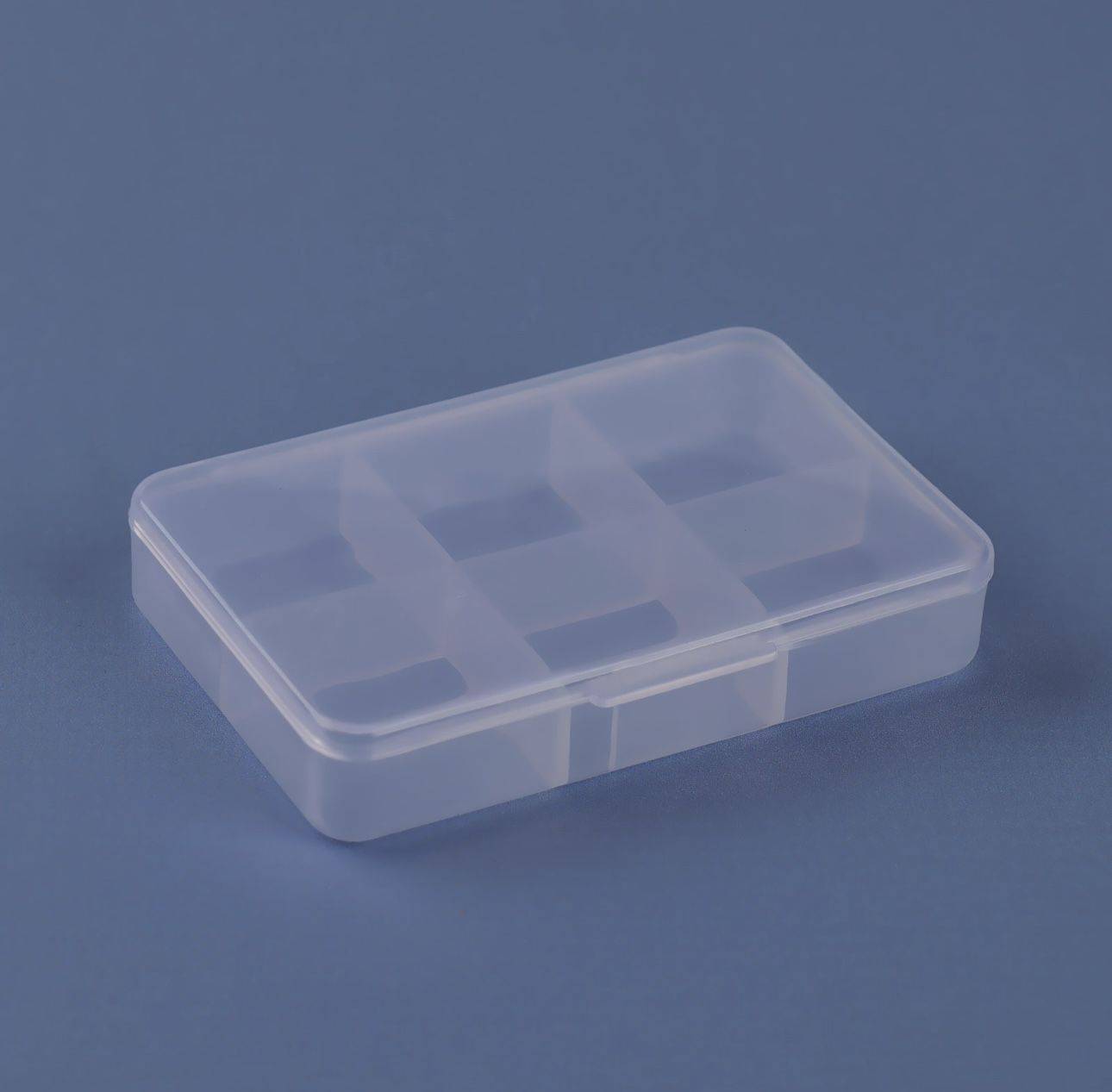 Pill Organizer 9x6x2 cm, 6 Compartments #3