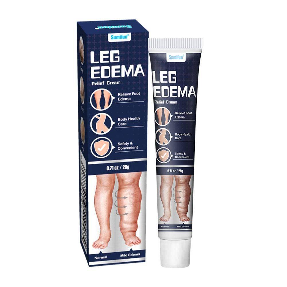 FOLLNSI Blue Ointment for Leg Swelling Relief #12