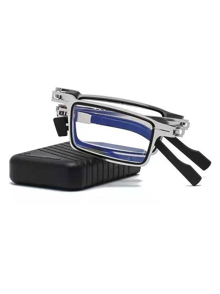 Basic Collection Computer Glasses Signal Gray Metal Frame Plastic Lenses Blue Blocker 1.00–4.00 Unisex #4